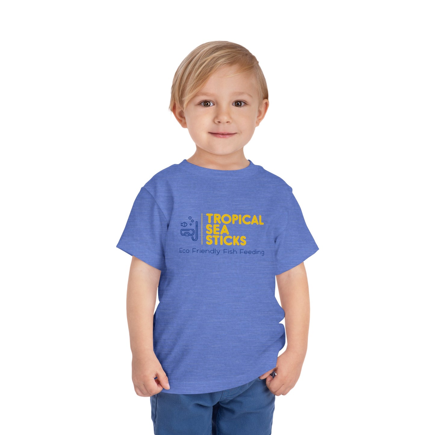 Toddler Tropical Sea Sticks Tee