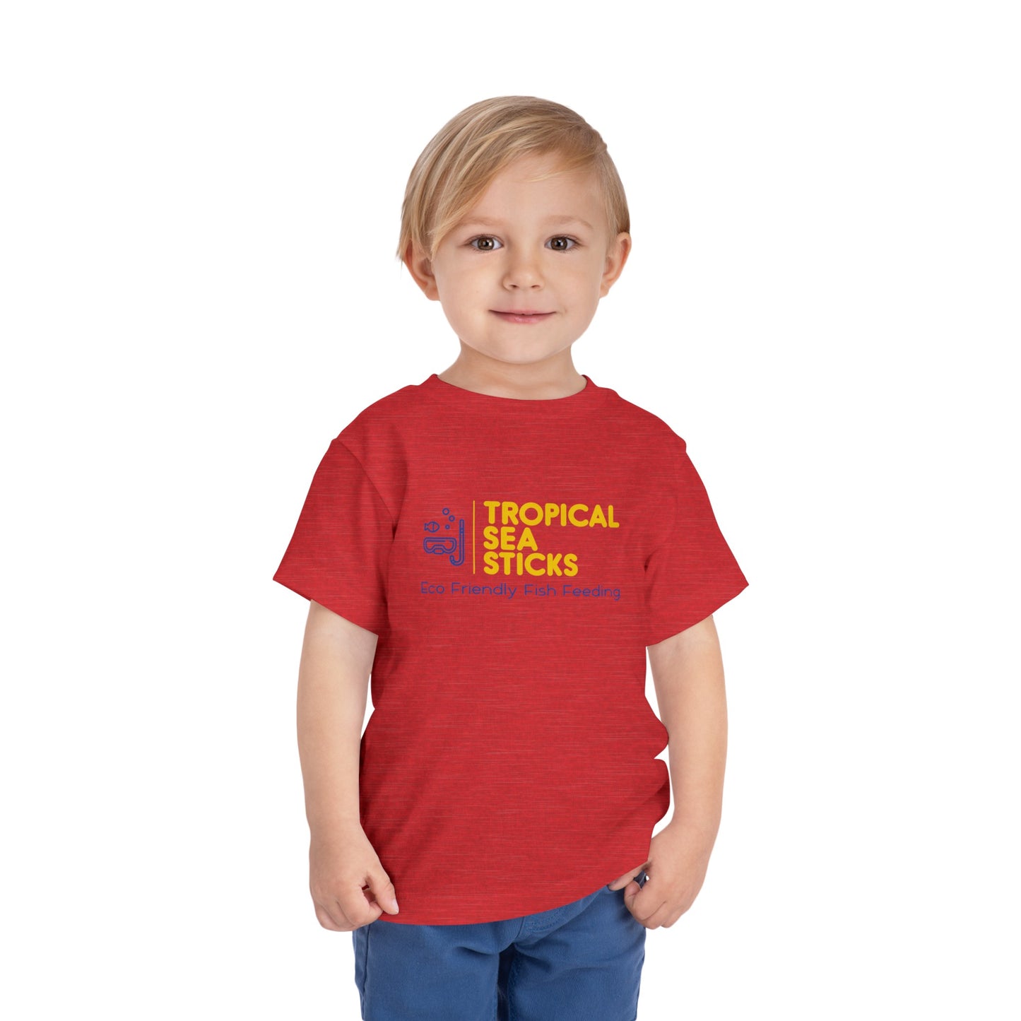 Toddler Tropical Sea Sticks Tee