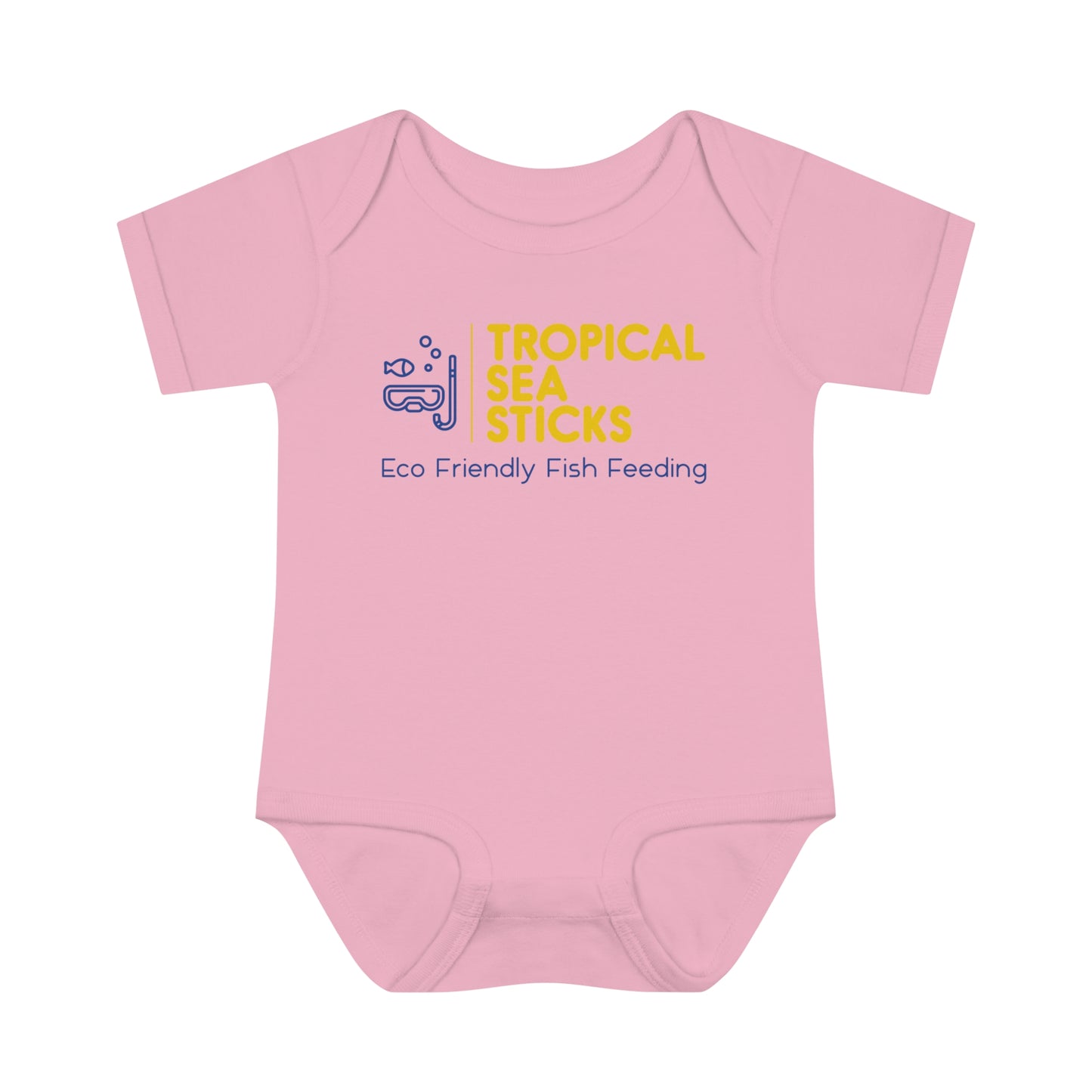 Baby Onesie Tropical Sea Sticks