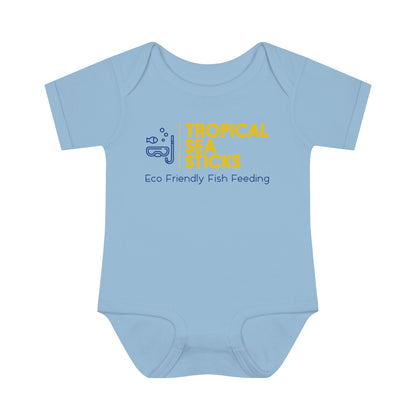 Baby Onesie Tropical Sea Sticks