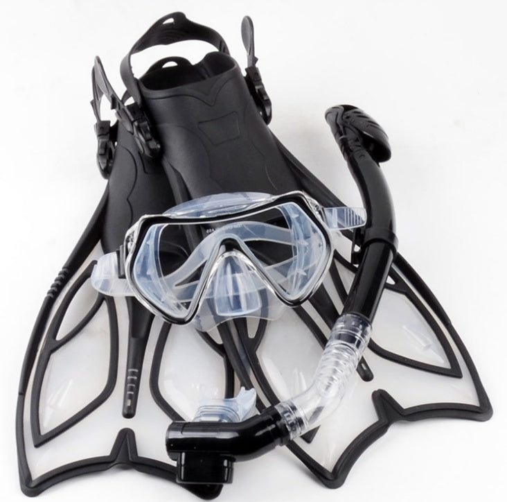 goggles and fins Snorkeling goggles and fin set. – Tropical Sea Sticks