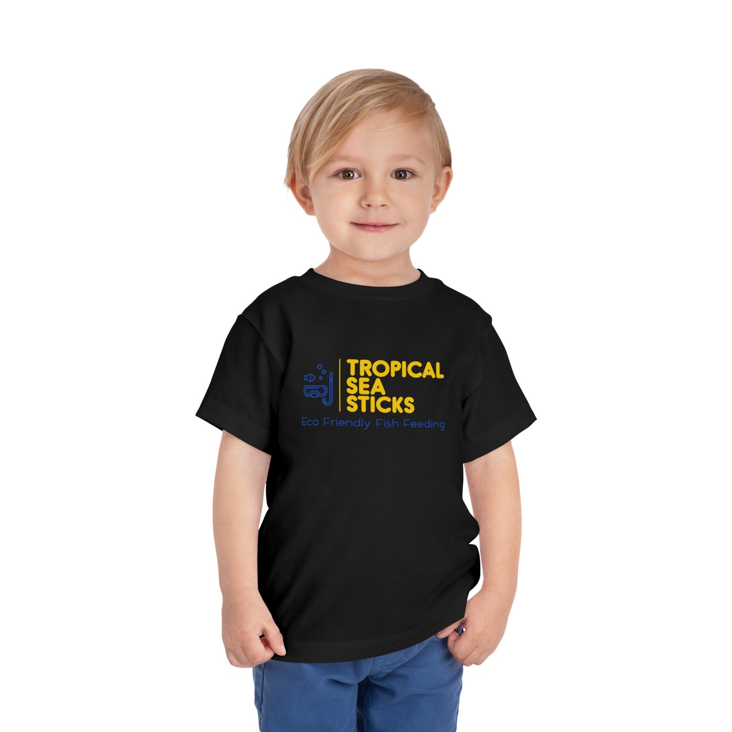 Toddler Tropical Sea Sticks Tee