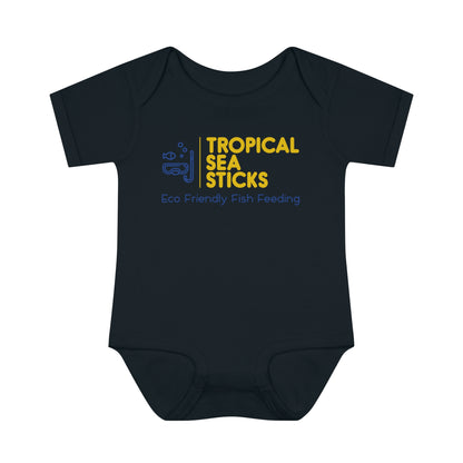 Baby Onesie Tropical Sea Sticks