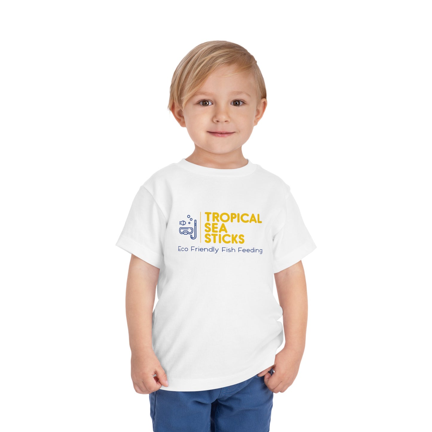 Toddler Tropical Sea Sticks Tee