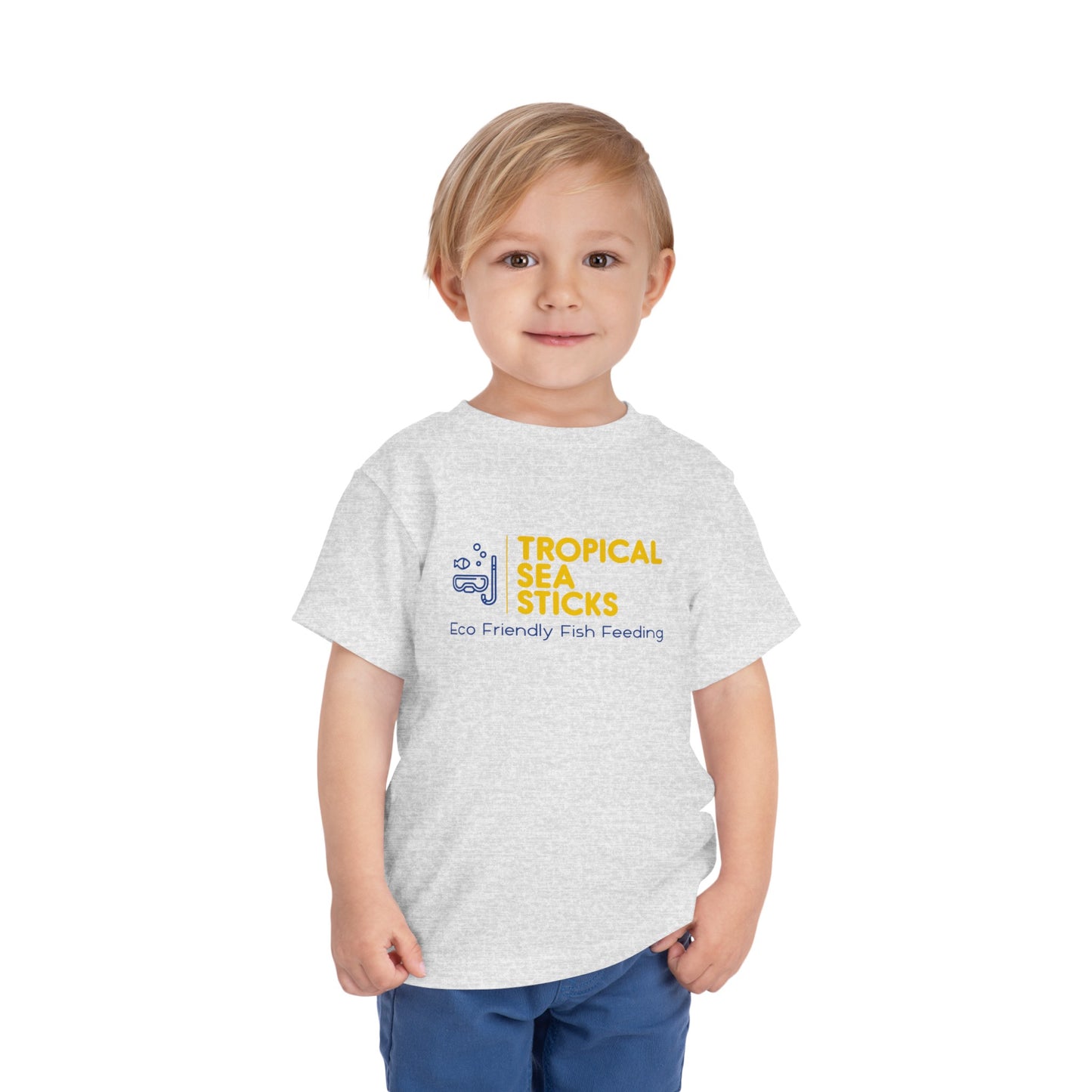 Toddler Tropical Sea Sticks Tee